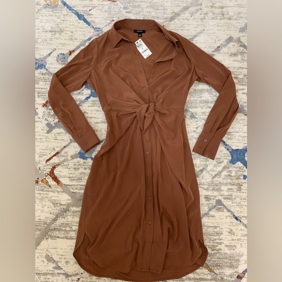 Brown Alfani dress. Size 2. Brand new never worn with tags. - Picture 1 of 4